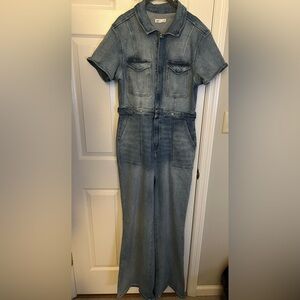 SOLD Good American Denim Jumpsuit